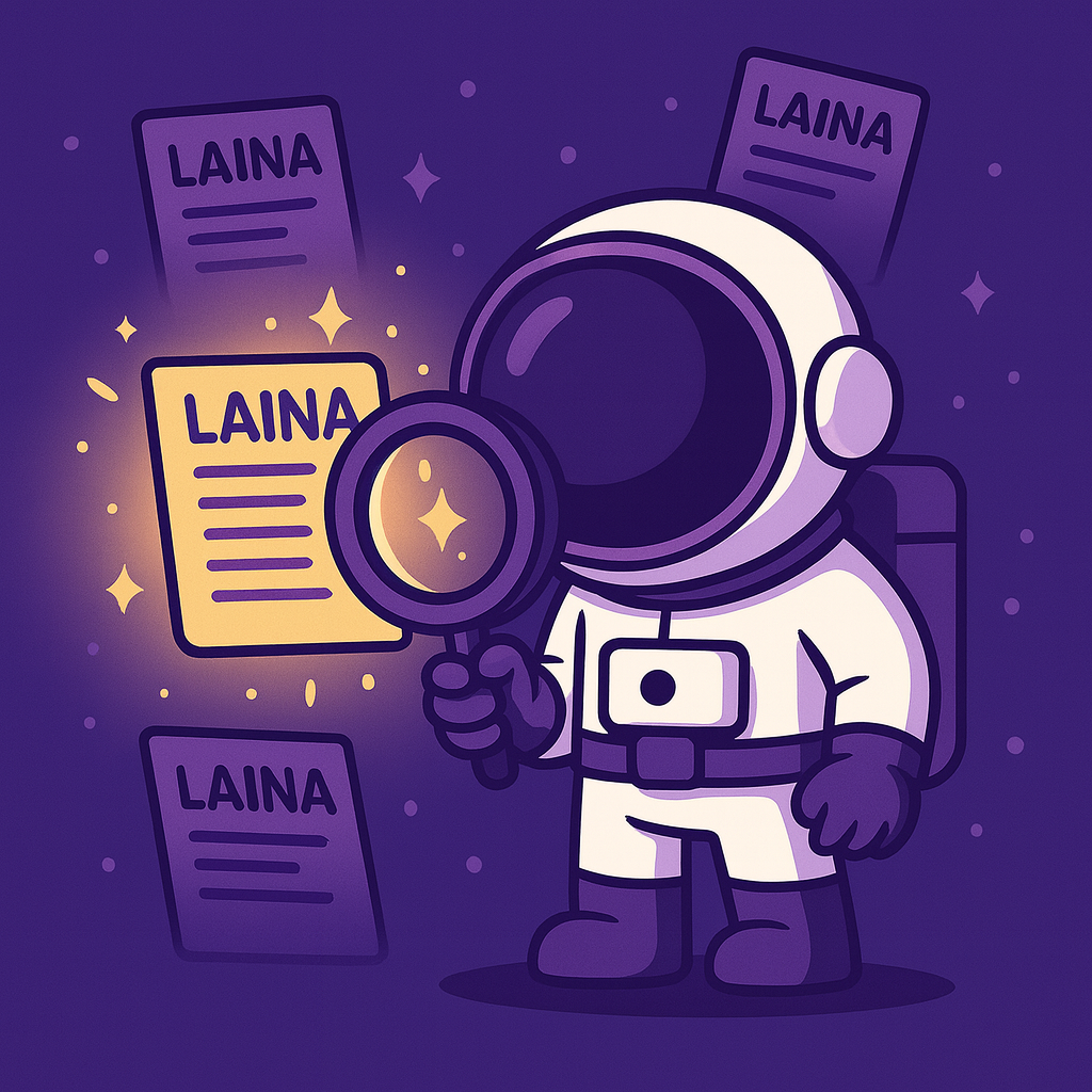 Fuusionautti vertailee lainoja suurennuslasilla