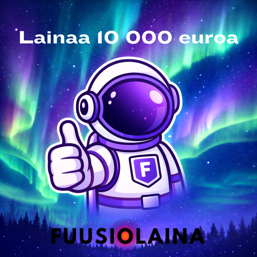 Lainaa 10 000 euroa