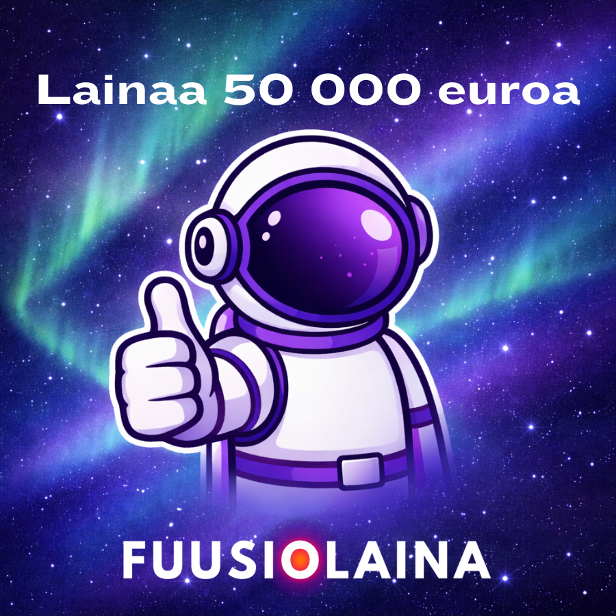 Lainaa 50 000 euroa